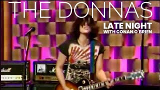 The Donnas : "Who Invited You" on Late Night with Conan O'Brien : March 3, 2003