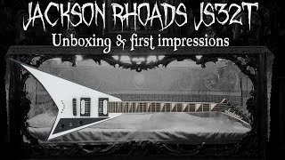 Video thumbnail for Jackson Rhoads Js32T || Unboxing & Firs impressions || Unbelievable! by Carlo Fenrir