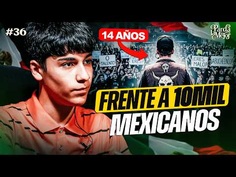 GIRO: RAPERO de 14 AÑOS que COMPITIÓ ante 10 MIL MEXICANOS en PARDA LA MEJOR