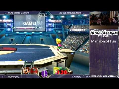Smash(ed) at the McMansion 5 - Grand Finals - Ryker (Mario) vs. Dron (Lucas) - Project M