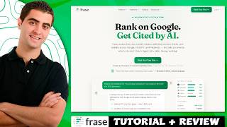Frase.io Tutorial For Beginners - How To Use Frase Io 2026 | Agentic SEO & GEO Platform Review