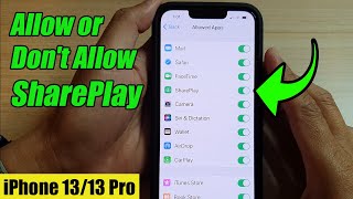 iPhone 13/13 Pro: How to Allow/Don
