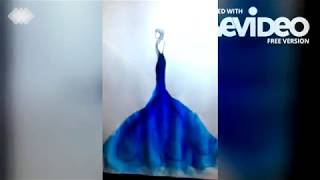 lady under a midnight sky