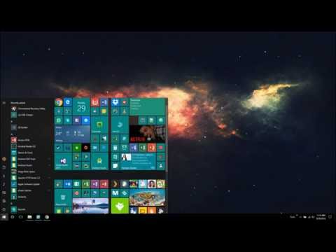 How to fix chrome icons on start menu in windows 10