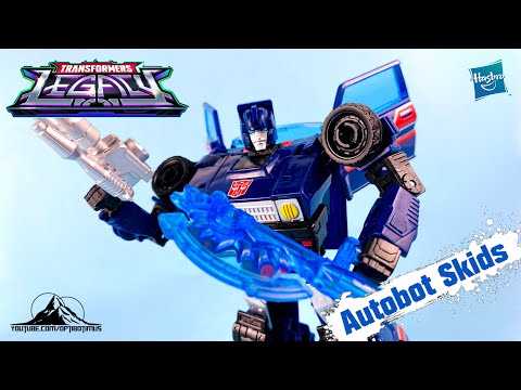 TRANSFORMERS Legacy Deluxe Class AUTOBOT SKIDS Video Review