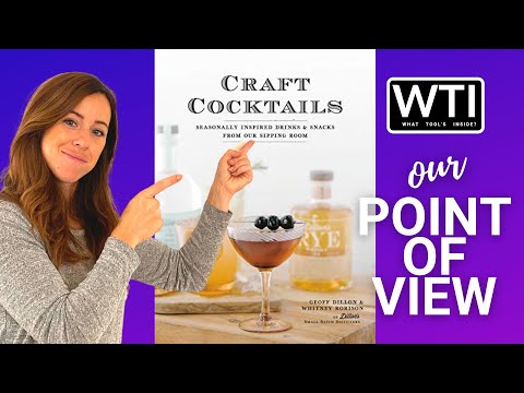 Geoff Dillon Craft Cocktails Book - WTI product video review