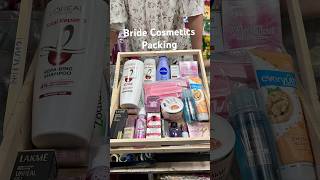 Download lagu Cosmetics Packaging for Bride #gifthamper #wedding packing #cosmetics #bridal #ytshorts mp3