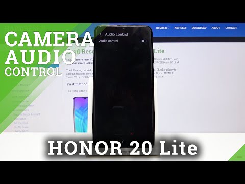 Honor 20 Lite - Activate Camera Voice Control