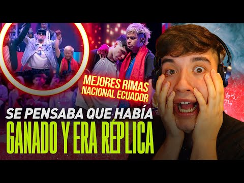 SE PUSO A LLORAR DE EMOCIÓN Y NO SE DIÓ CUENTA QUE ERA RÉPLICA 🥲MEJORES MOMENTOS RB NACIONAL ECUADOR