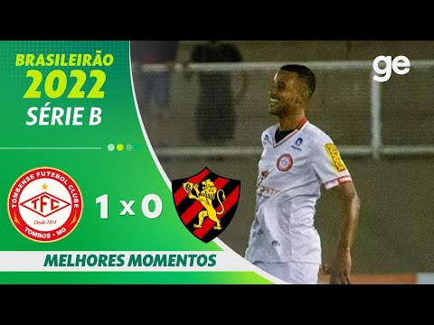 Gols e lances de Tombense x Sport