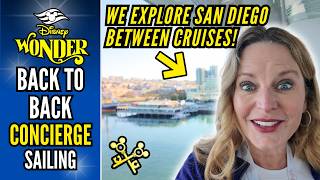 Back-to-Back on a Disney Wonder Cruise | Concierge Experience + San Diego Zoo Adventure | Luxury VIP