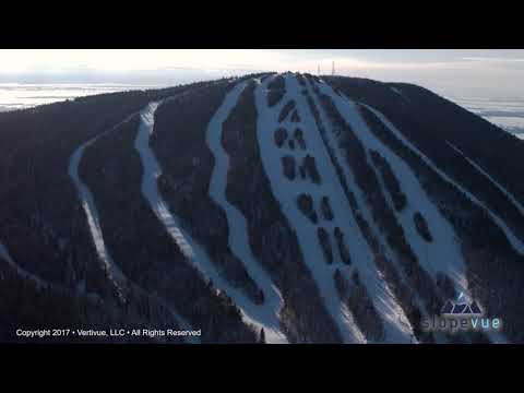 Mont Sainte Anne Aerial Overview by Slopevue.com