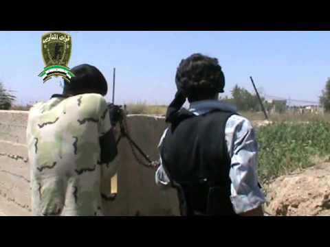 التصدي لقوات النظام من قبل لواء أبابيل الغوطة في ريف دمشق