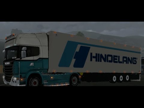 Euro Truck Simulator 2 - Scania Hindelang - Wroclaw - Dover - 1269 km - Gameplay