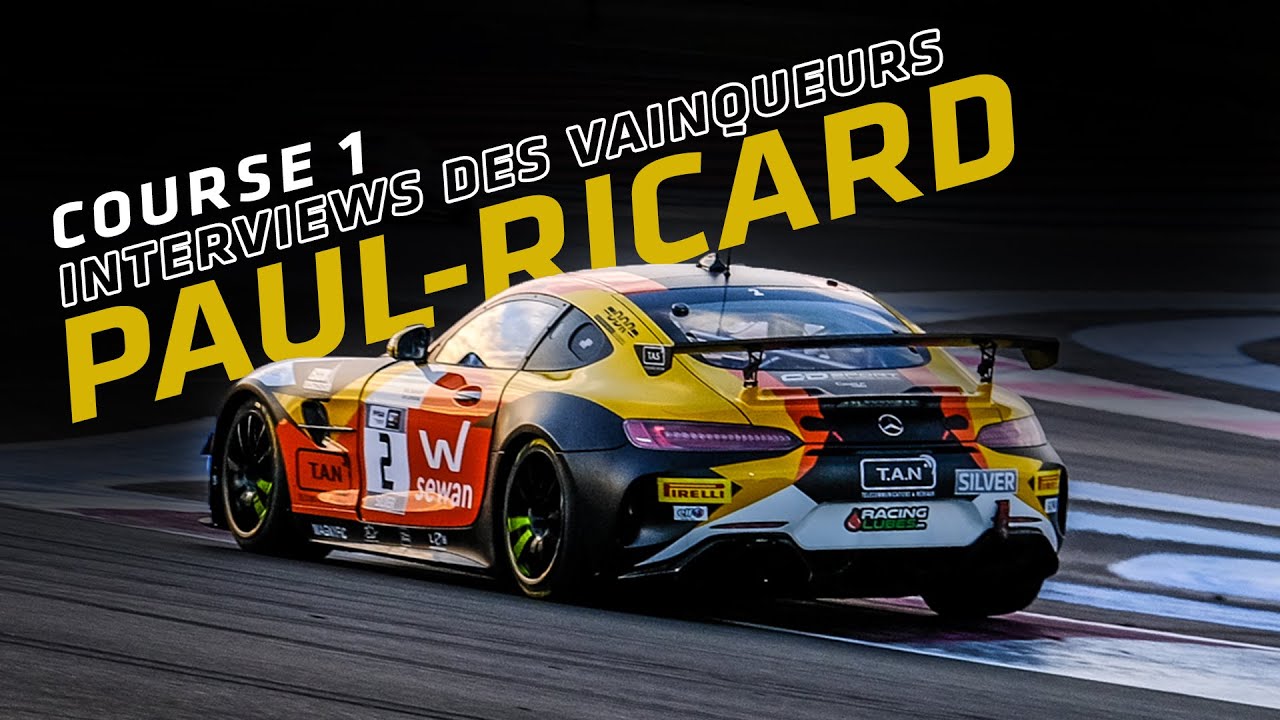 PAUL RICARD - #FFSAGT - COURSE 1 - INTERVIEWS DES VAINQUEURS