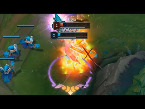 WUKONG vs FIORA at LVL 1