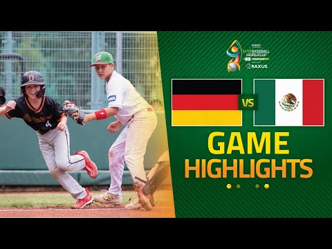 HIGHLIGHTS | 🇩🇪 Germany 🆚 🇲🇽 Mexico | WBSC U-12 Baseball World Cup 2025