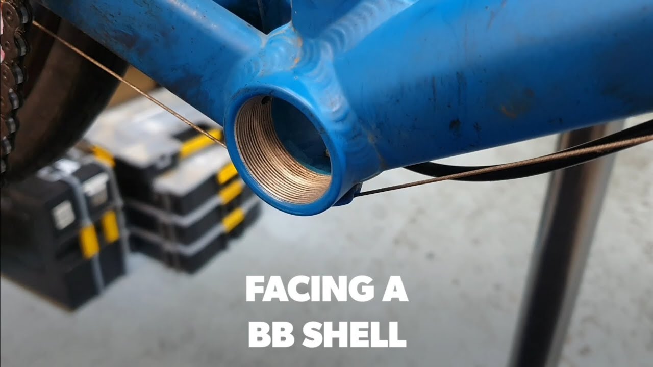 Facing a Bottom Bracket Shell - Parktool BFS -1