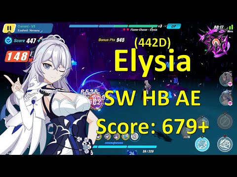 HI3 Abyss Superstring Dimension Nirvana (442D) - SW HB AE vs Elysia - Weather Frost (679+)