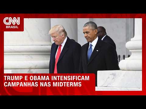 Trump e Obama intensificam campanha na reta final das eleições nos EUA | BASTIDORES CNN