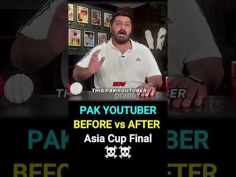 Pakistani YouTuber ka BEFORE & AFTER Asia Cup Final Reaction 😱 | Pak Public Angry | IND vs PAK 🏏🔥