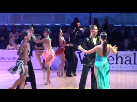 WDSF Youth Latin 1/16 cha cha Maxim Bagin - Polina Dymshakova