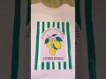 REMERA CROP FB ESTAMPADA CITRUS DI SOLE
