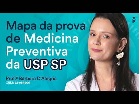 Mapa da prova de Medicina Preventiva da USP SP | Aquecimento Turma de Maio