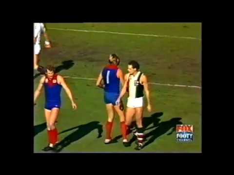 St Kilda vs Melbourne  Rd 12  1980