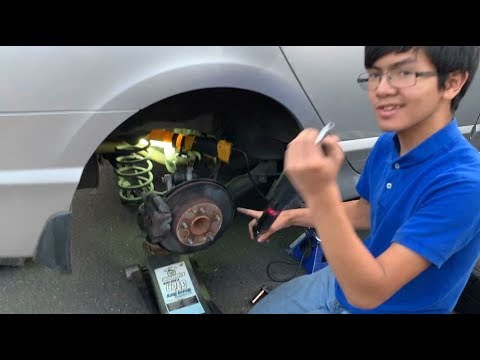 How To Install Rear Gas Shock Absorber RH Passenger Side Honda Civic 2006-2011 8th Gen | KYB Excel-G
