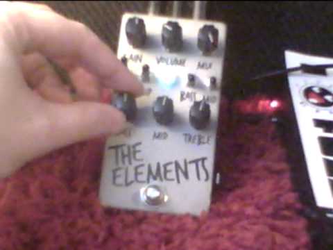 Dr. Scientist The Elements Distortion Fuzz Pedal (Wilderness) w/ 4 Free Cables image 2