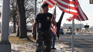 preview picture of video 'A Fallen Marine Returns Home - Fairhaven, MA'