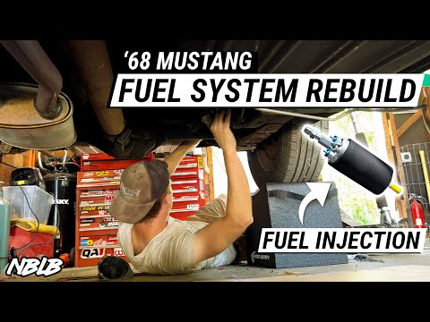 Building a Custom EFI Fuel System for my '68 Mustang Holley Sniper Fuel Injection Conversion: Part 5