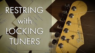 How To Properly Re-String Your Locking Tuners | Tone Lab