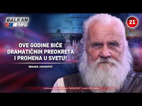 INTERVJU: Dragan Jovanović - Ove godine biće dramatičnih preokreta i promena u svetu! (12.3.2024)