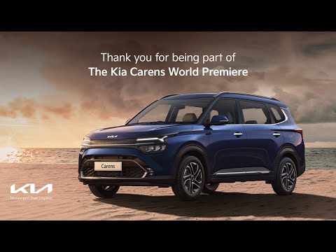 Kia Carens | World Premiere | 16.12.21