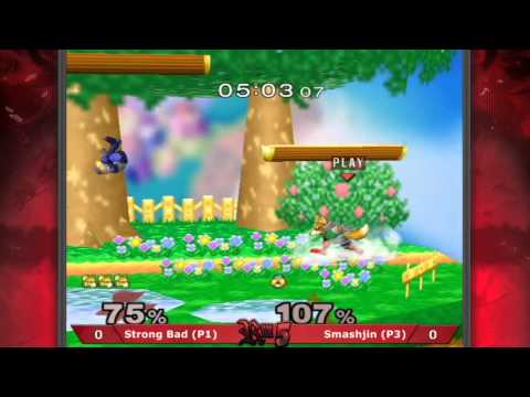 Revival of Melee 5 - Strong Bad (Fox) Vs. Smashjin (Sheik) - Pools