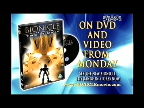Rare UK TV Bionicle: Mask of Light Commercial - LEGO MOL The Movie 2003