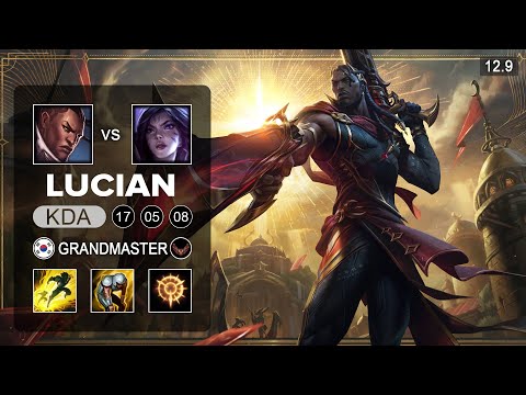 Lucian vs Kai'Sa ADC - KR Grandmaster - Patch 12.9 Season 12