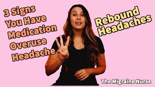 3 Signs You Have Medication Overuse Headaches (Rebound Headaches)