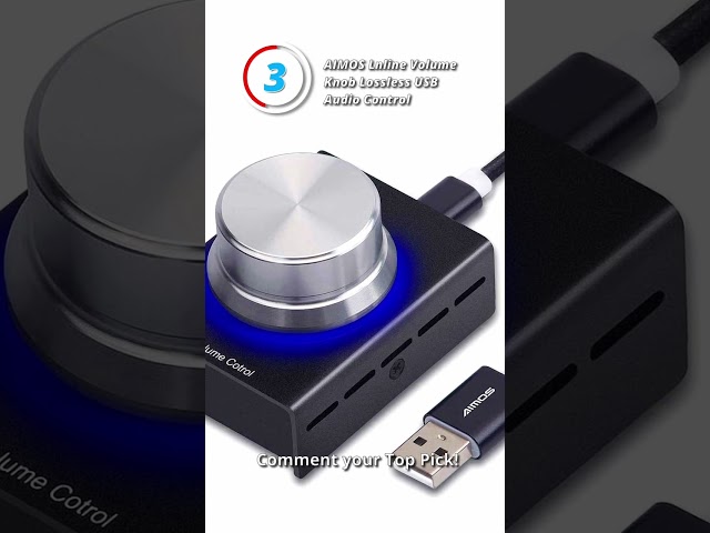 Vídeo relacionado con Computer Volume Control Knob - Precision Adjustment Button, Extended Cable Volume Knob, Ergonomic Control Knobs, PC Audio Knobs for Details, Desktop Computer Use, Game Home Office Music Study