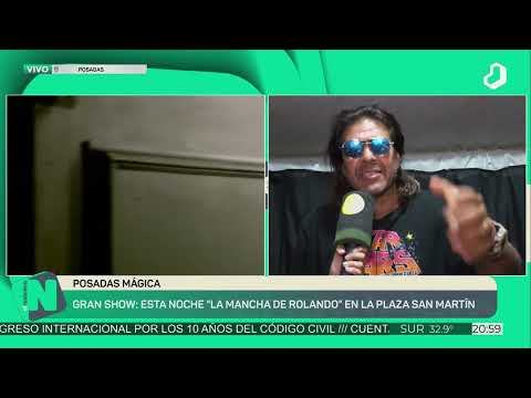 #ElNoticiero: La Mancha de Rolando estuvo en Posadas Mágica