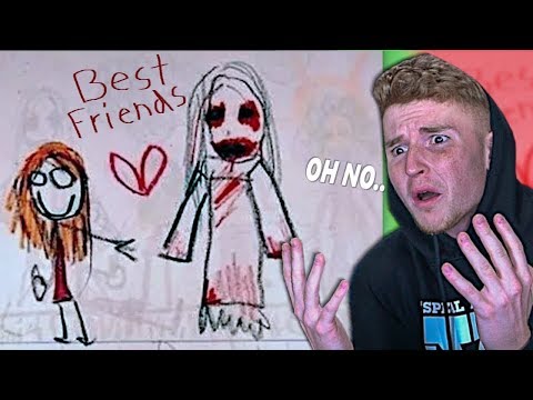 The CREEPIEST Kid Drawings You Will EVER SEE..