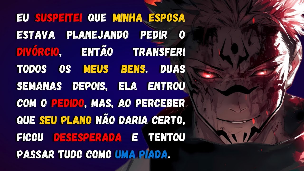 Eu suspeitei que minha esposa estava planejando pedir o divórcio, então transferi todos os meus bens