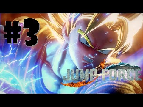 Jump Force Story Mode Walkthrough Part 3 - Team Goku for the Win