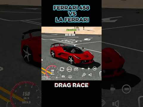 LaFerrari vs Ferrari 458 Italia | Epic Drag Race in Car Parking Multiplayer (Latest Update)
