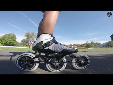 Powerslide Puls Trinity 125 Racing skates - Rolling Reviews mit Kathi Rumpus - *DEUTSCH*