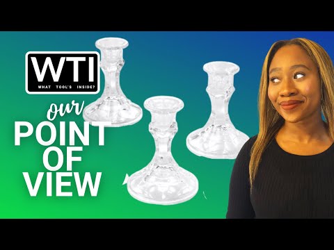 Eastland Clear Taper Candle Holder Set - WTI product video review