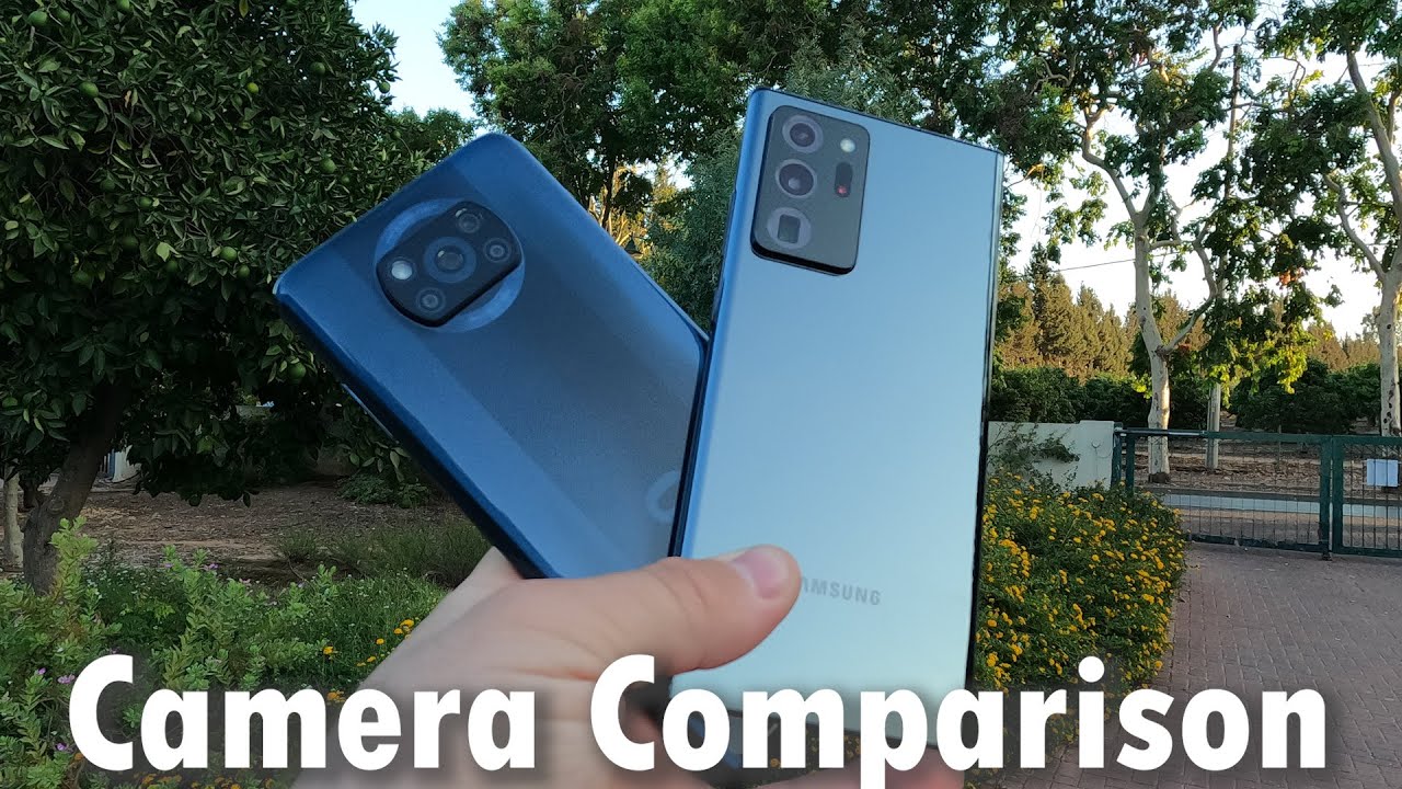 Galaxy Note 20 Ultra Vs Poco X3 - Camera Comparison