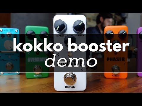 Обзор педали эффектов Kokko FBS2 Mini Booster